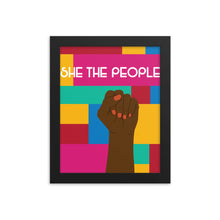 Load image into Gallery viewer, She The People Framed Print